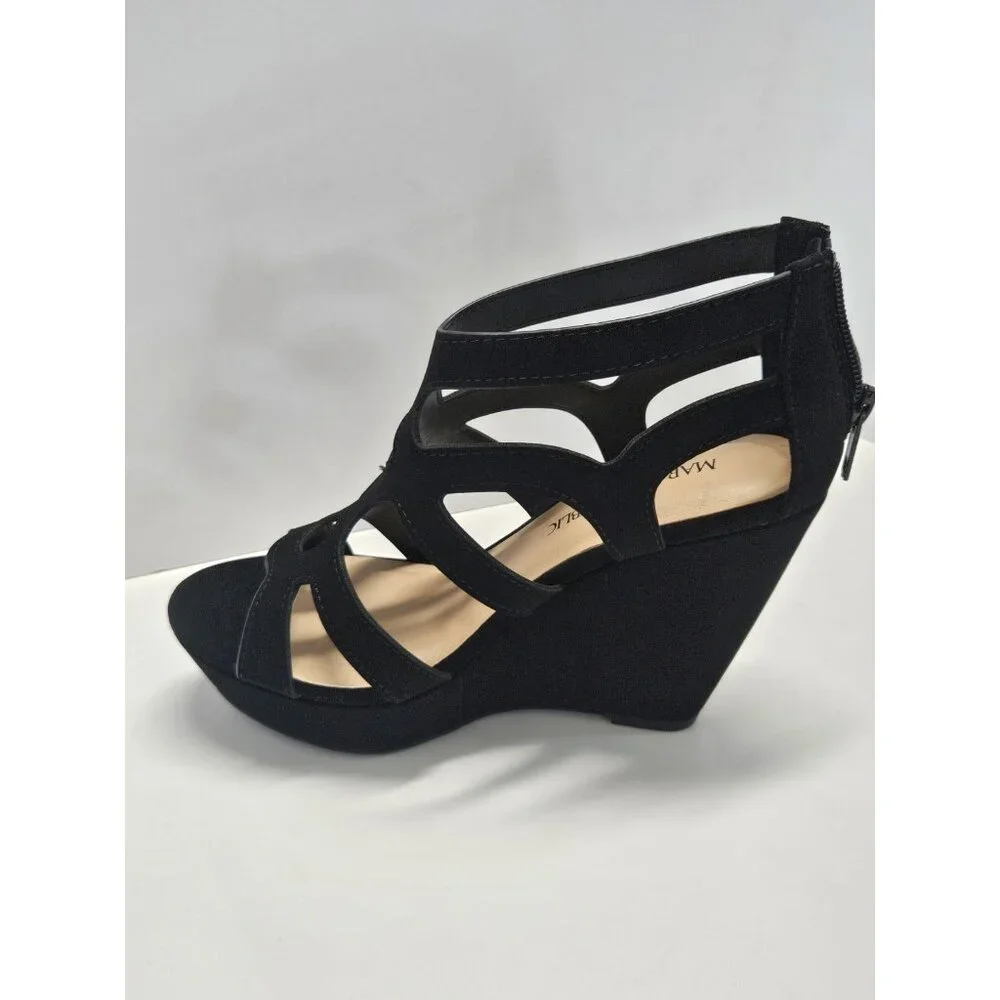 Marco Republic,‎ Woman's Size 5.5 Black Nubuck, 